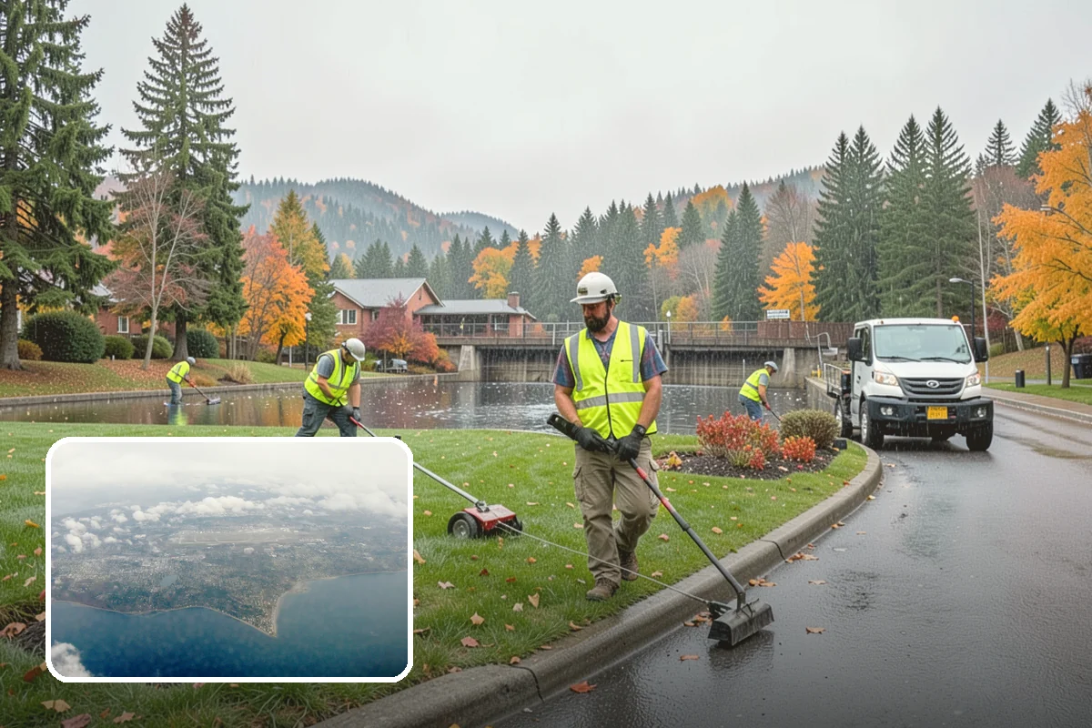 Parking Lot Paving in Burien, King County, WA - Engineered section sized to actual lot traffic