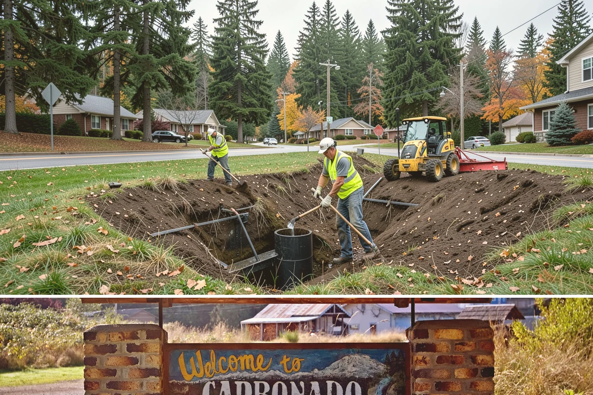 Parking Lot Paving in Carbonado, Pierce County, WA - Lot paving is scheduled in summer to secure the dry, warm weather that quality compaction requires.