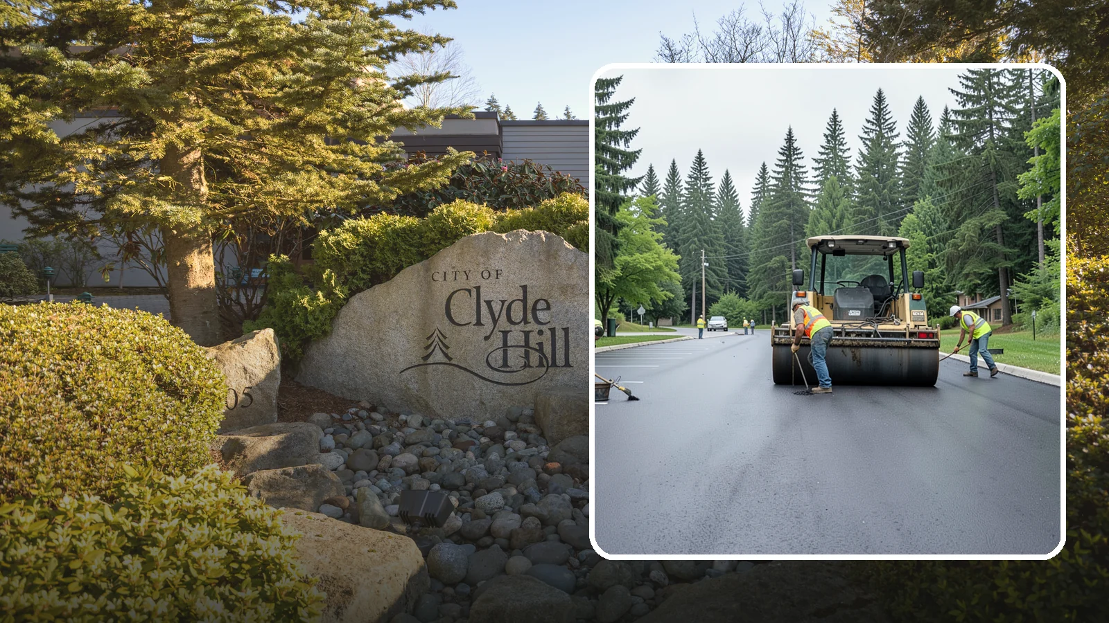 Parking Lot Paving in Clyde Hill, King County, WA - Full-depth and overlay paving for municipal parking lots at facilities, parks, and transit sites.