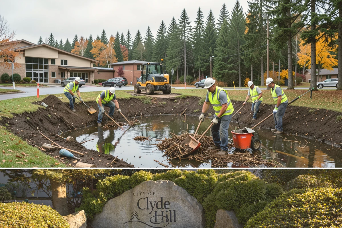 Parking Lot Paving in Clyde Hill, King County, WA - Lot paving is scheduled in summer to secure the dry, warm weather that quality compaction requires.