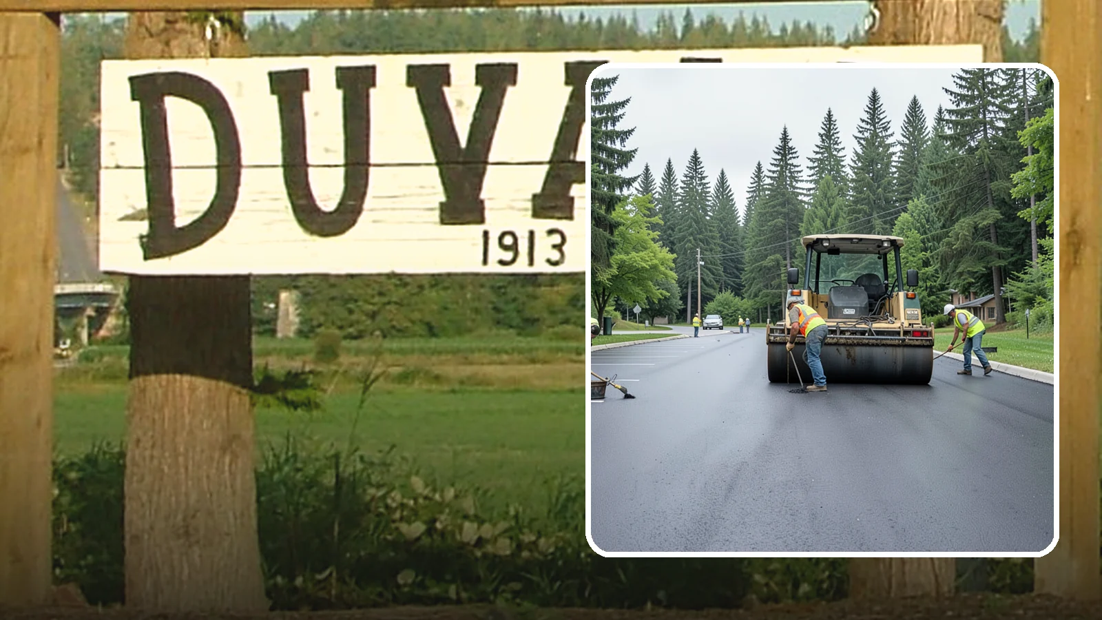 Parking Lot Paving in Duvall, King County, WA - Full-depth and overlay paving for municipal parking lots at facilities, parks, and transit sites.