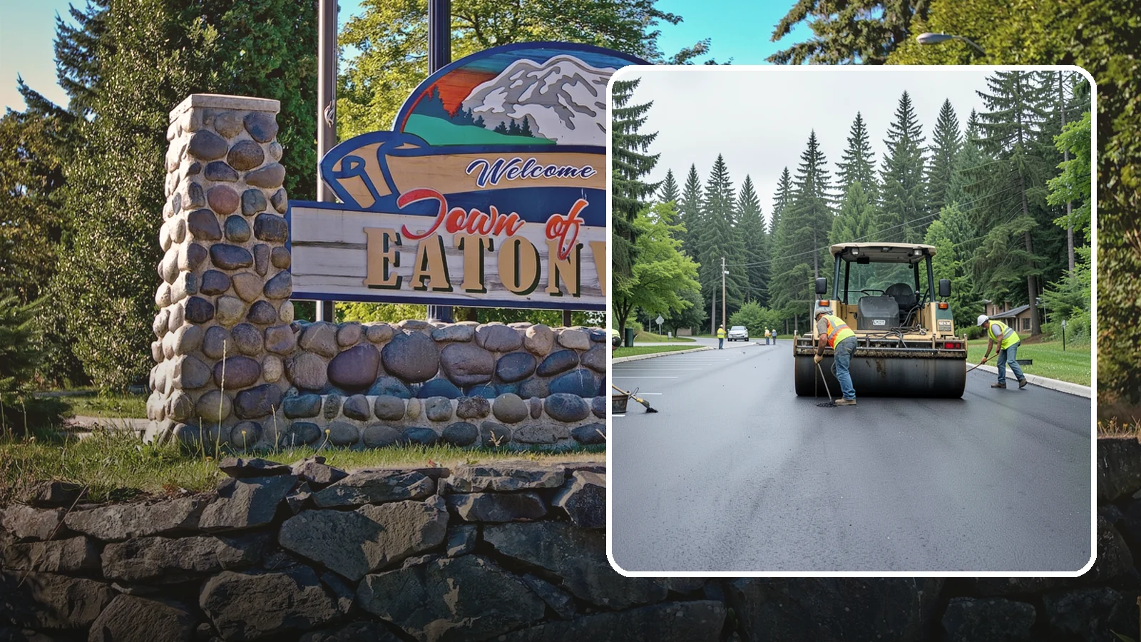 Parking Lot Paving in Eatonville, Pierce County, WA - Full-depth and overlay paving for municipal parking lots at facilities, parks, and transit sites.