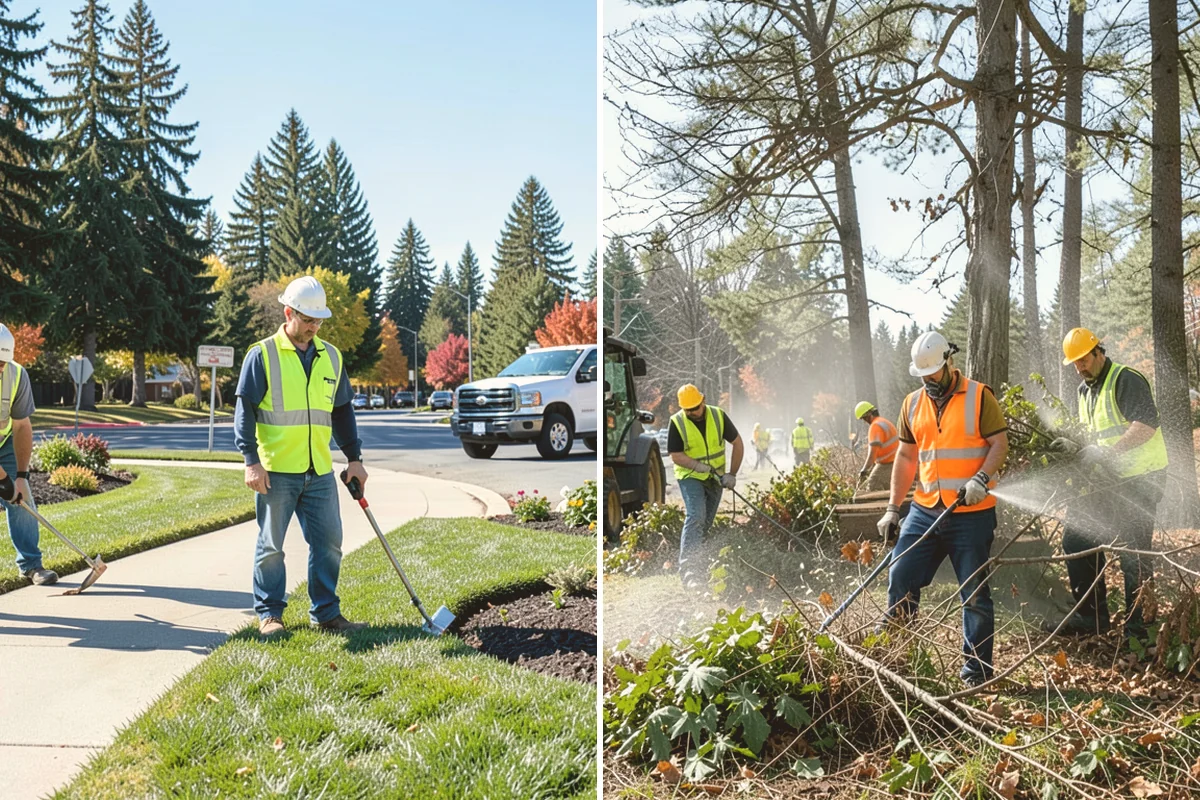 Parking Lot Paving in Eatonville, Pierce County, WA - Grade and build the base to the design section