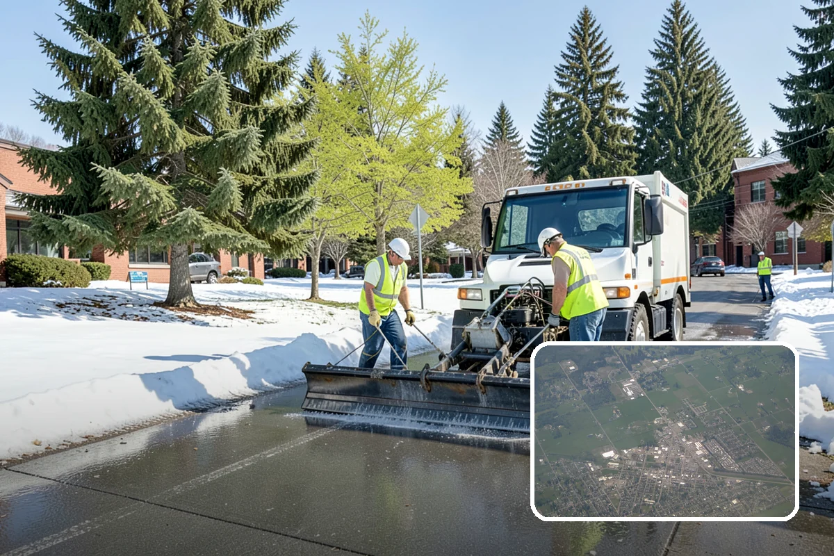 Parking Lot Paving in Enumclaw, King County, WA - Engineered section sized to actual lot traffic