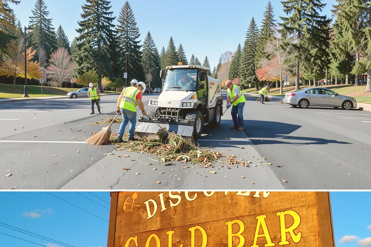 Parking Lot Paving in Gold Bar, Snohomish County, WA - Lot paving is scheduled in summer to secure the dry, warm weather that quality compaction requires.