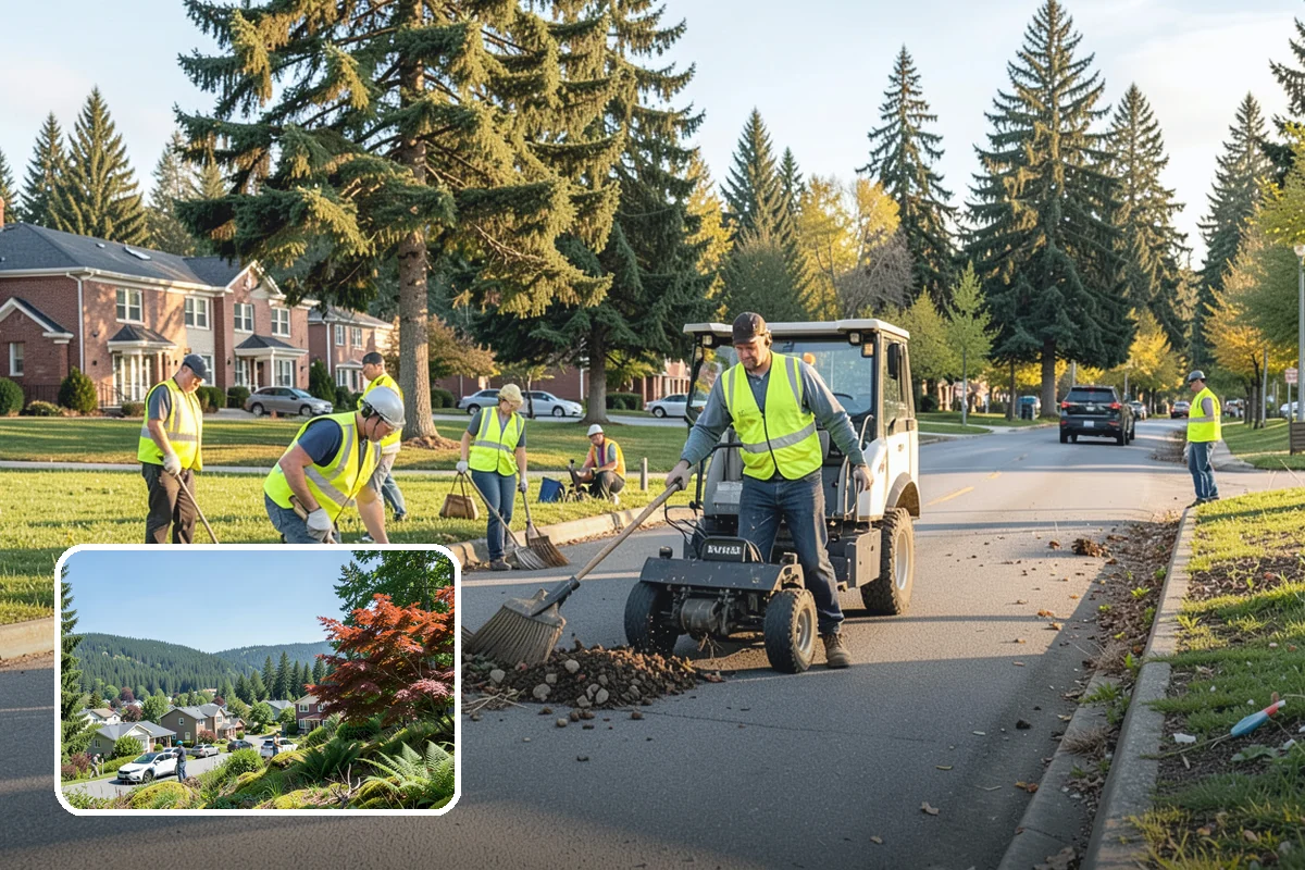 Parking Lot Paving in Index, Snohomish County, WA - Engineered section sized to actual lot traffic