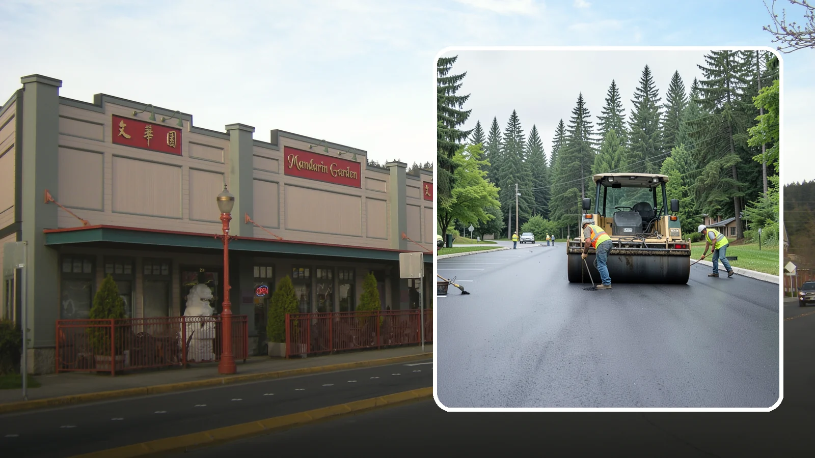 Parking Lot Paving in Issaquah, King County, WA - Full-depth and overlay paving for municipal parking lots at facilities, parks, and transit sites.