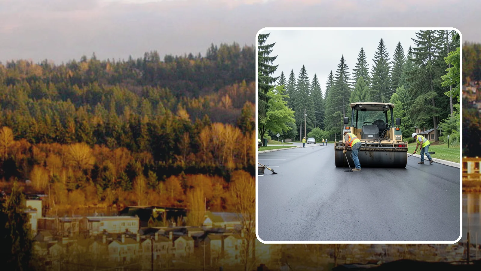 Parking Lot Paving in Kenmore, King County, WA - Full-depth and overlay paving for municipal parking lots at facilities, parks, and transit sites.