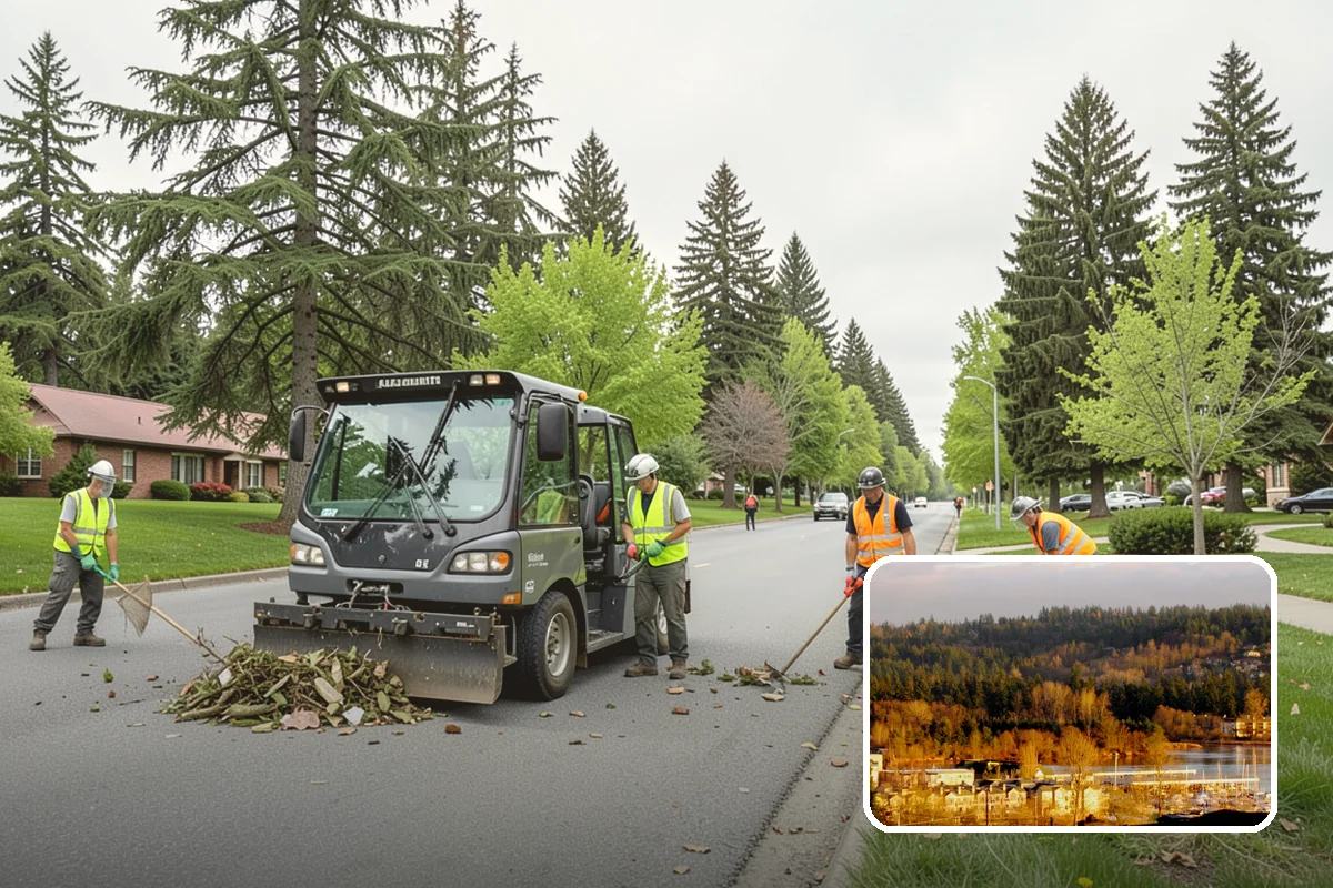 Parking Lot Paving in Kenmore, King County, WA - Engineered section sized to actual lot traffic