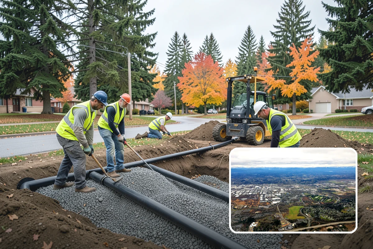 Parking Lot Paving in Kent, King County, WA - Engineered section sized to actual lot traffic