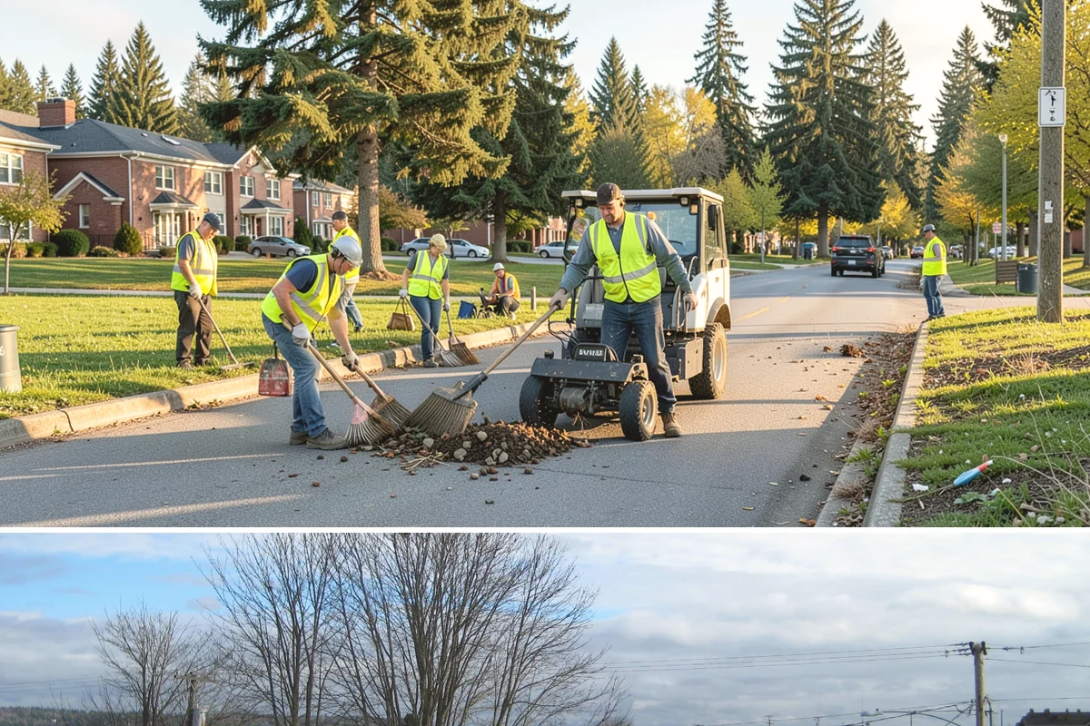 Parking Lot Paving in Langley, Island County, WA - Lot paving is scheduled in summer to secure the dry, warm weather that quality compaction requires.