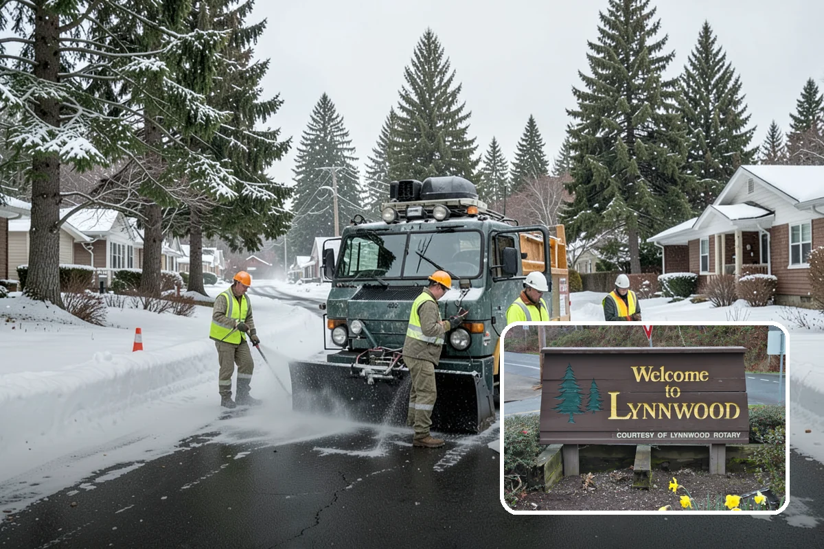 Parking Lot Paving in Lynnwood, Snohomish County, WA - Engineered section sized to actual lot traffic