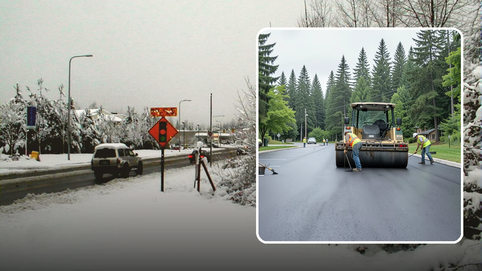 Parking Lot Paving in Newcastle, King County, WA - Full-depth and overlay paving for municipal parking lots at facilities, parks, and transit sites.