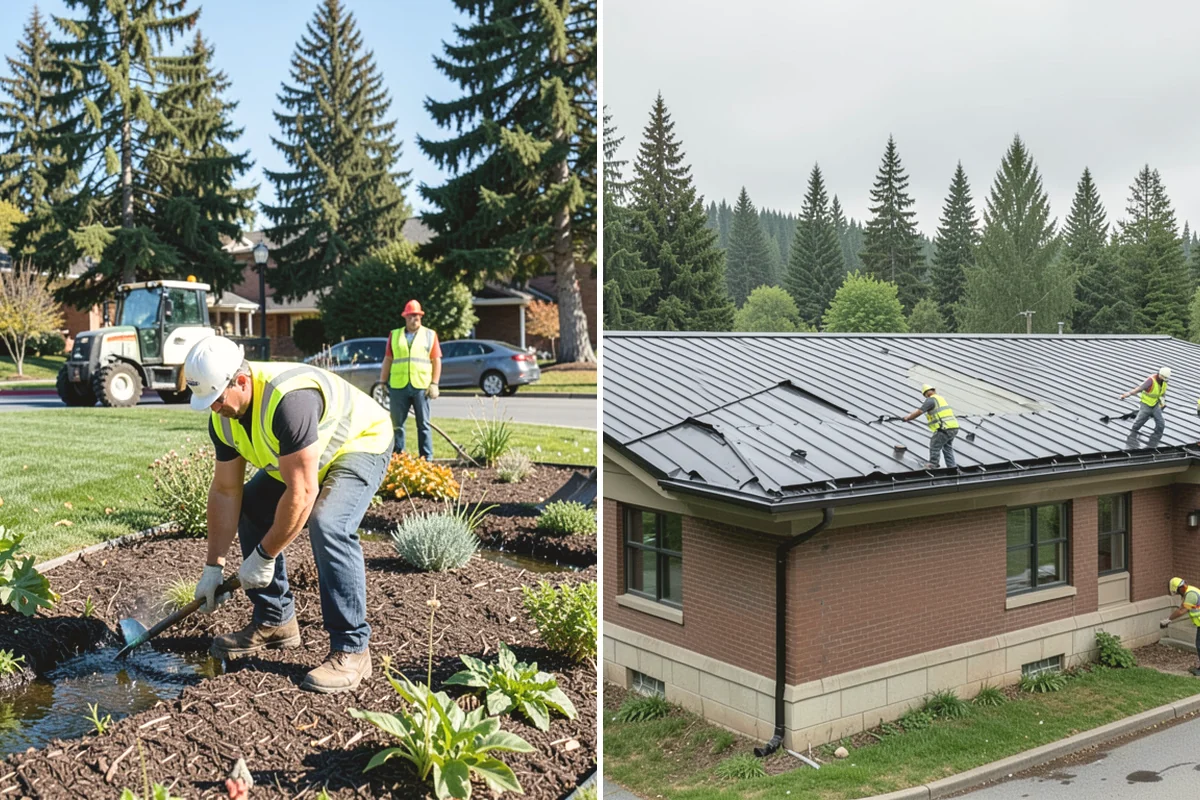 Parking Lot Paving in Oak Harbor, Island County, WA - Grade and build the base to the design section