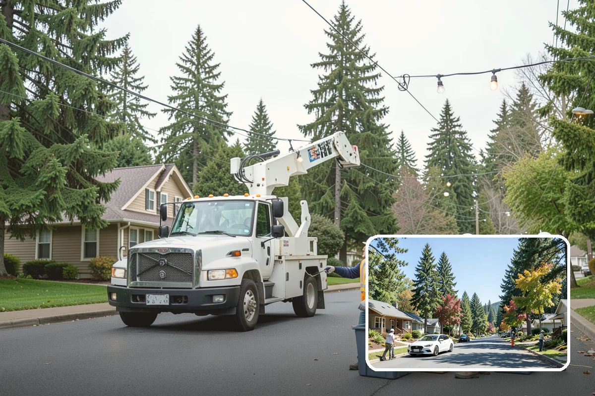 Parking Lot Paving in Orting, Pierce County, WA - Engineered section sized to actual lot traffic