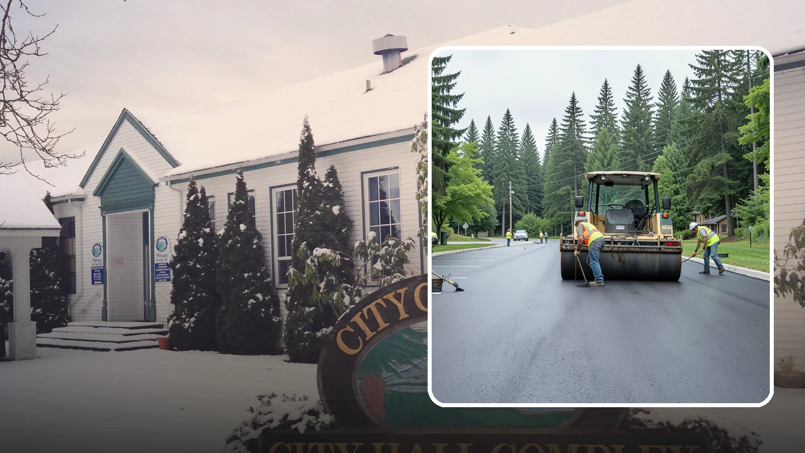 Parking Lot Paving in Pacific, King County, WA - Full-depth and overlay paving for municipal parking lots at facilities, parks, and transit sites.