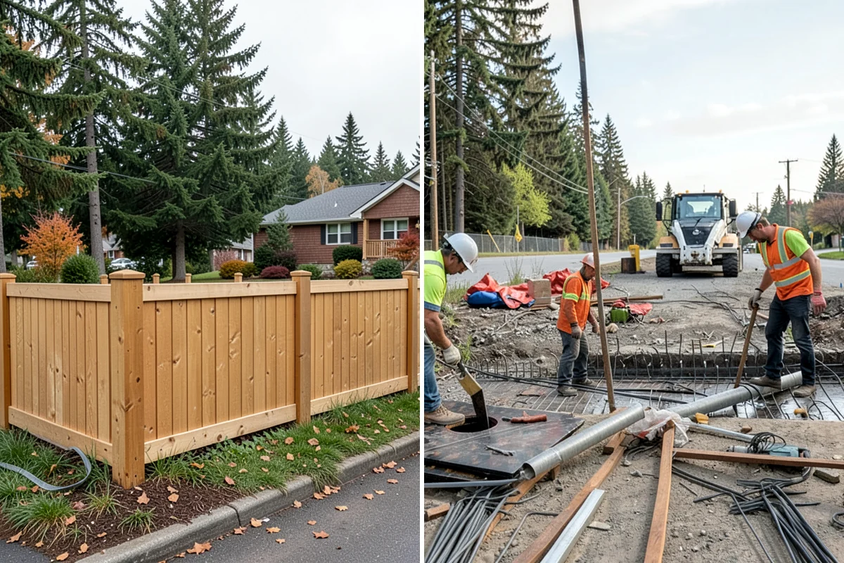Parking Lot Paving in Puyallup, Pierce County, WA - Grade and build the base to the design section
