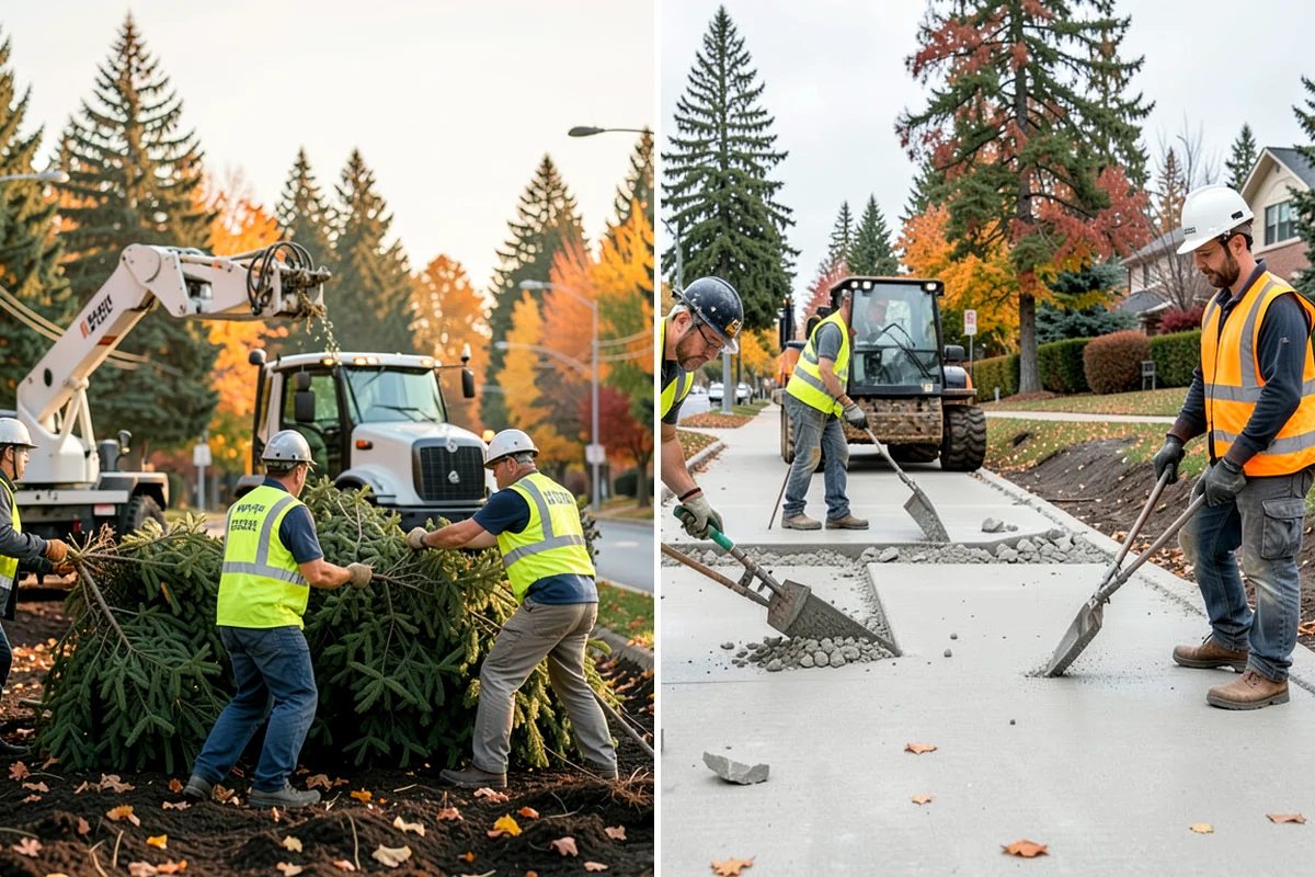 Parking Lot Paving in Sedro-Woolley, Skagit County, WA - Grade and build the base to the design section