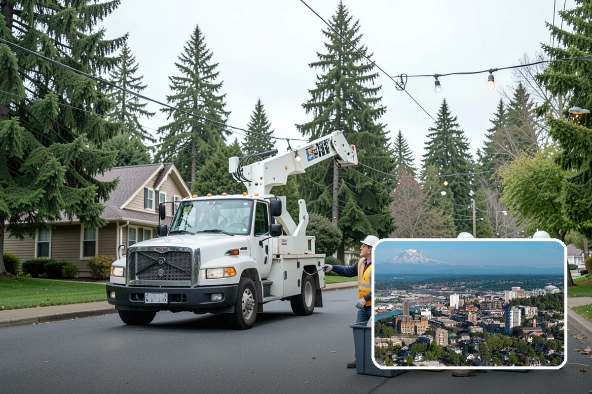 Parking Lot Paving in Tacoma, Pierce County, WA - Engineered section sized to actual lot traffic