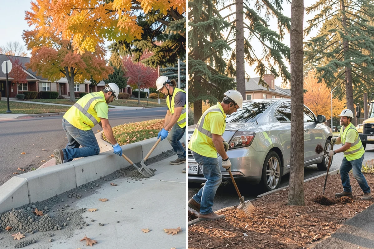 Parking Lot Paving in Wilkeson, Pierce County, WA - Grade and build the base to the design section