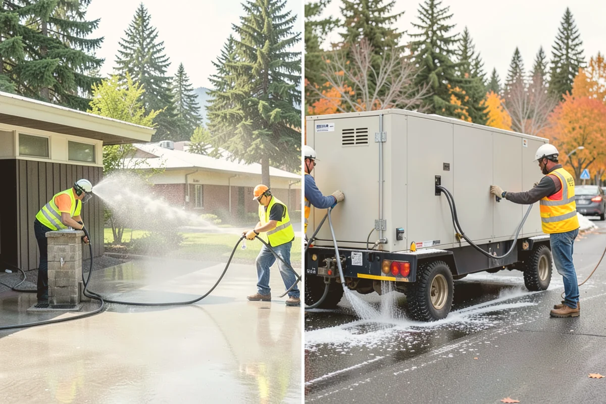 Parking Lot Restriping in Algona, King County, WA - Assess the lot and confirm the striping plan