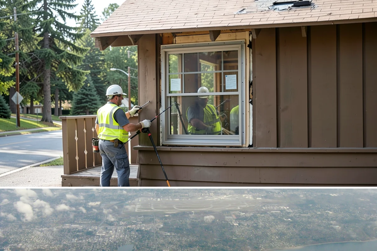 Parking Lot Restriping in Burien, King County, WA - Dry summer weather delivers the best adhesion and lets crews close sections of lot with minimal disruption.