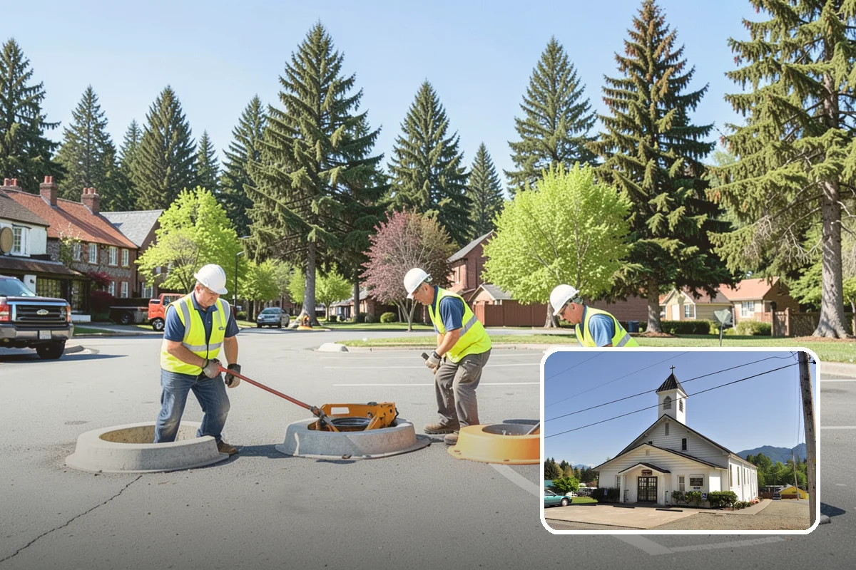 Parking Lot Restriping in Concrete, Skagit County, WA - Recovered parking capacity from clear stalls