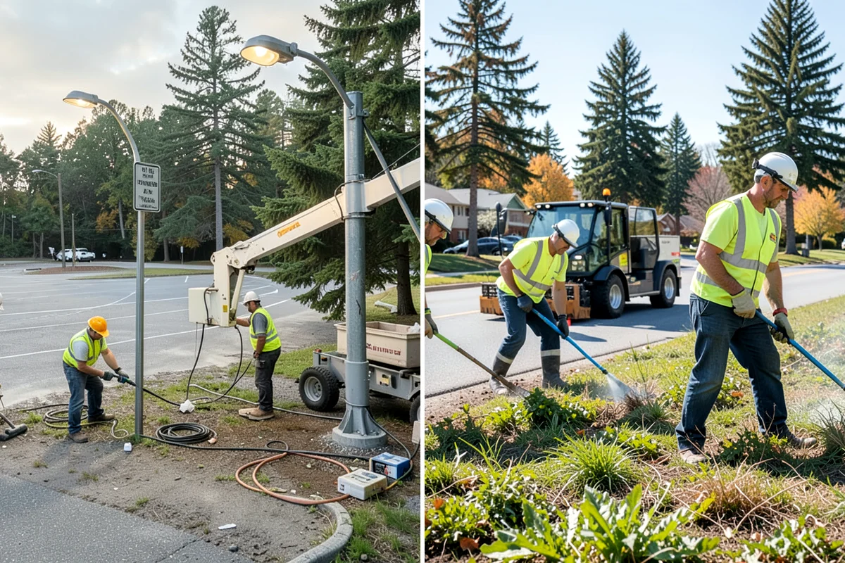 Parking Lot Restriping in Concrete, Skagit County, WA - Assess the lot and confirm the striping plan
