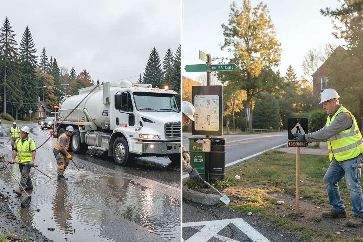 Parking Lot Restriping in Hamilton, Skagit County, WA - Assess the lot and confirm the striping plan