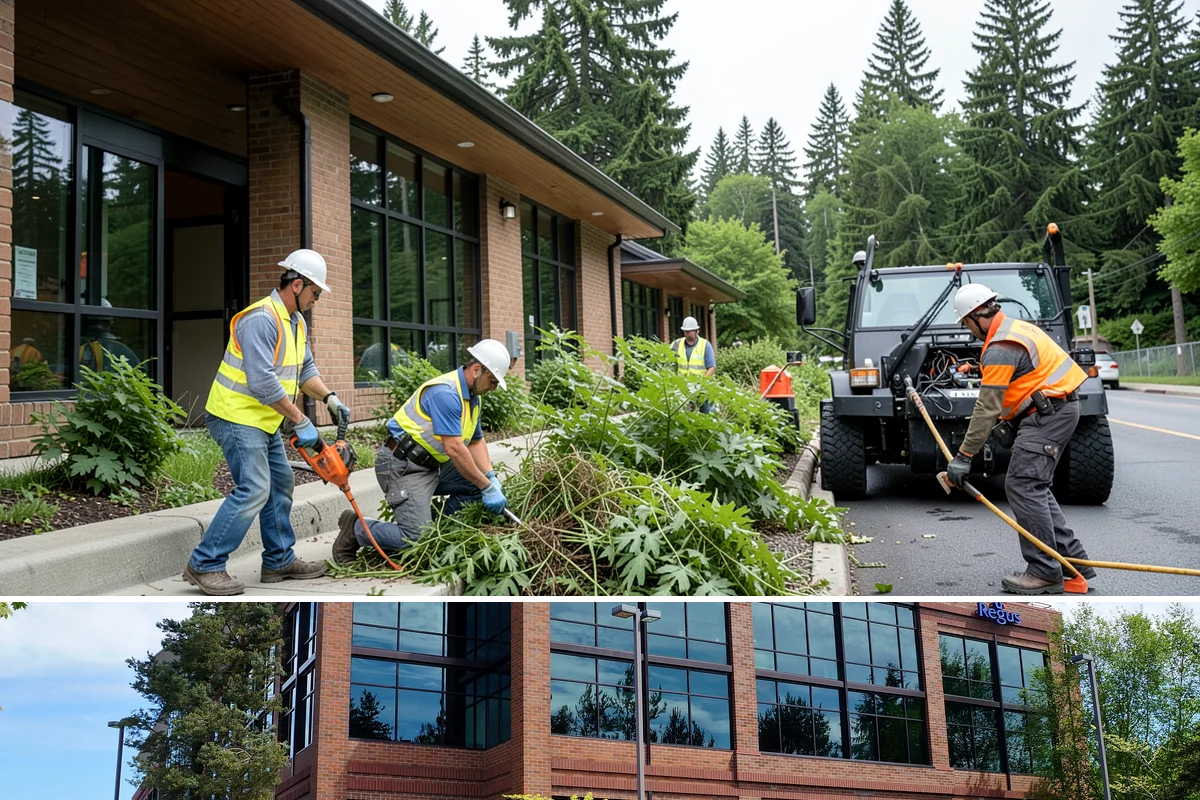 Parking Lot Restriping in Mountlake Terrace, Snohomish County, WA - Dry summer weather delivers the best adhesion and lets crews close sections of lot with minimal disruption.