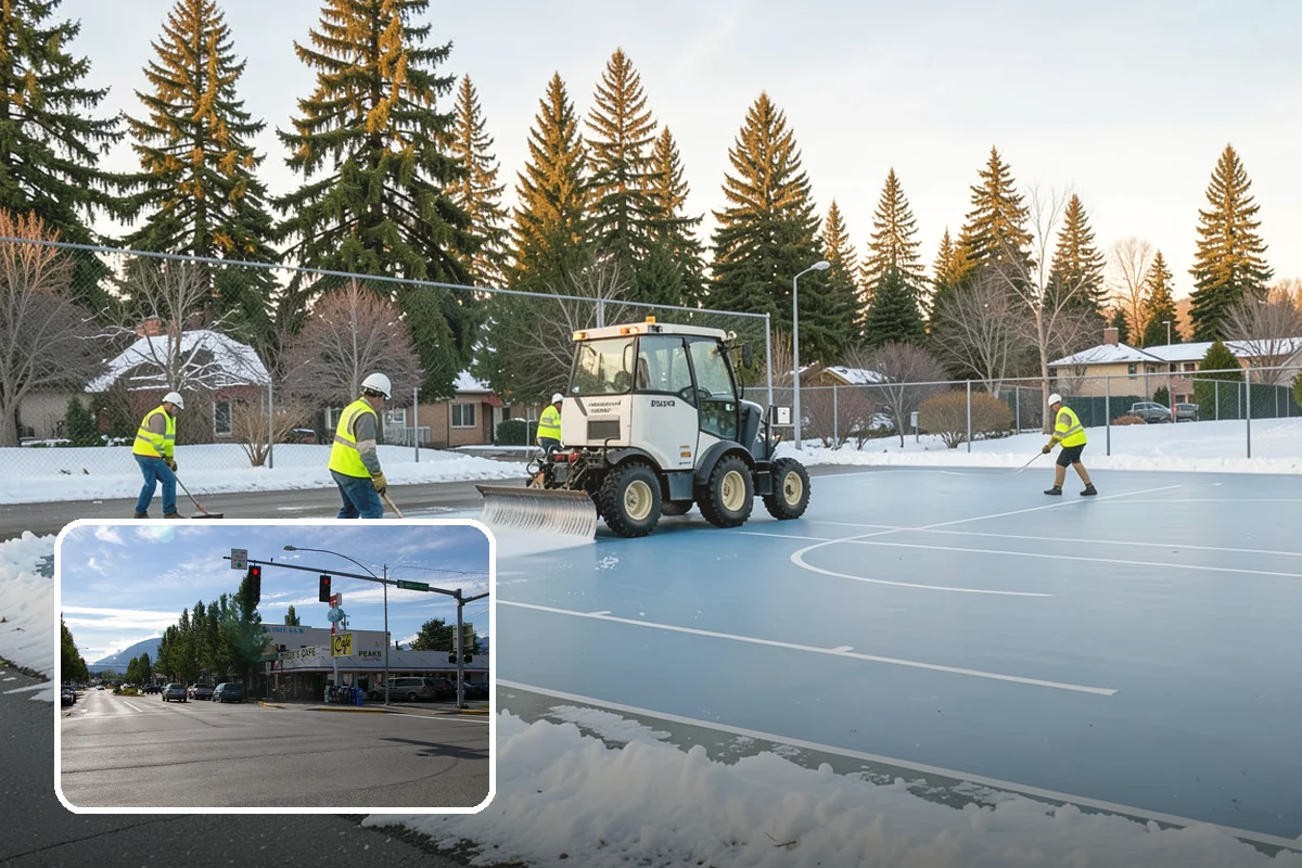 Parking Lot Restriping in North Bend, King County, WA - Recovered parking capacity from clear stalls