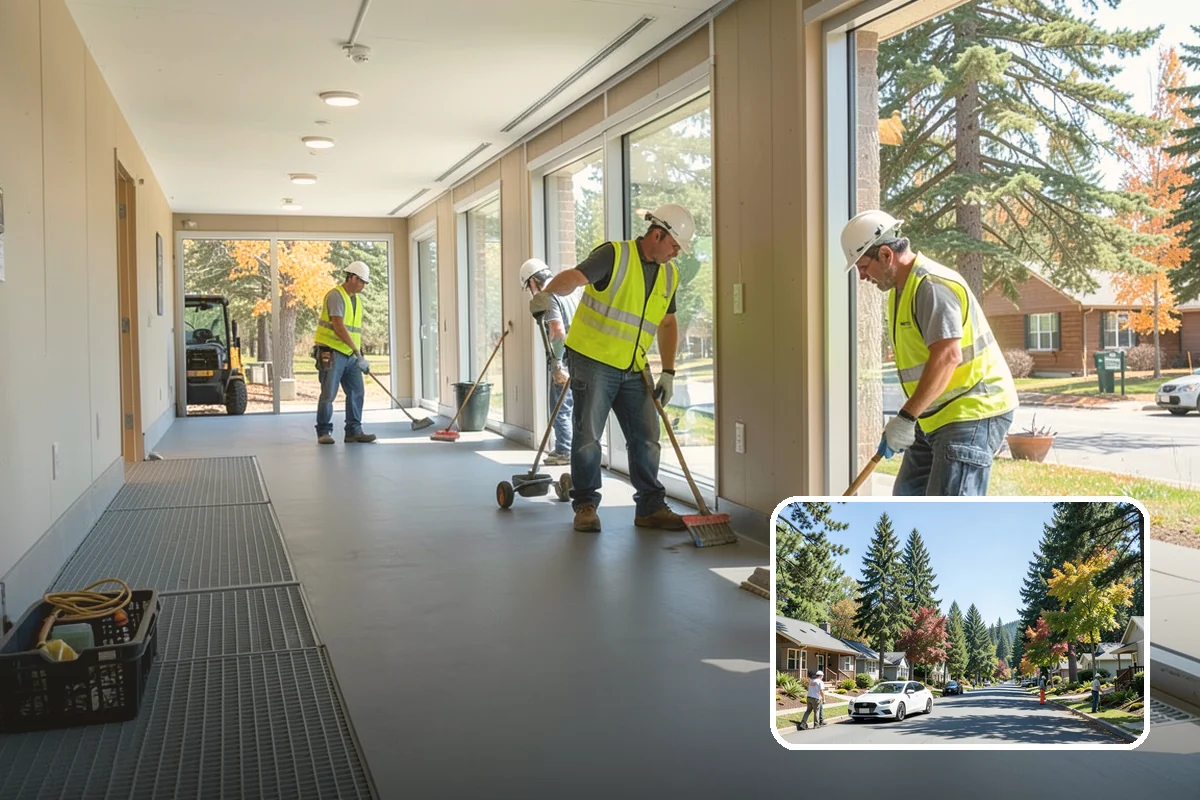 Parking Lot Restriping in Orting, Pierce County, WA - Recovered parking capacity from clear stalls