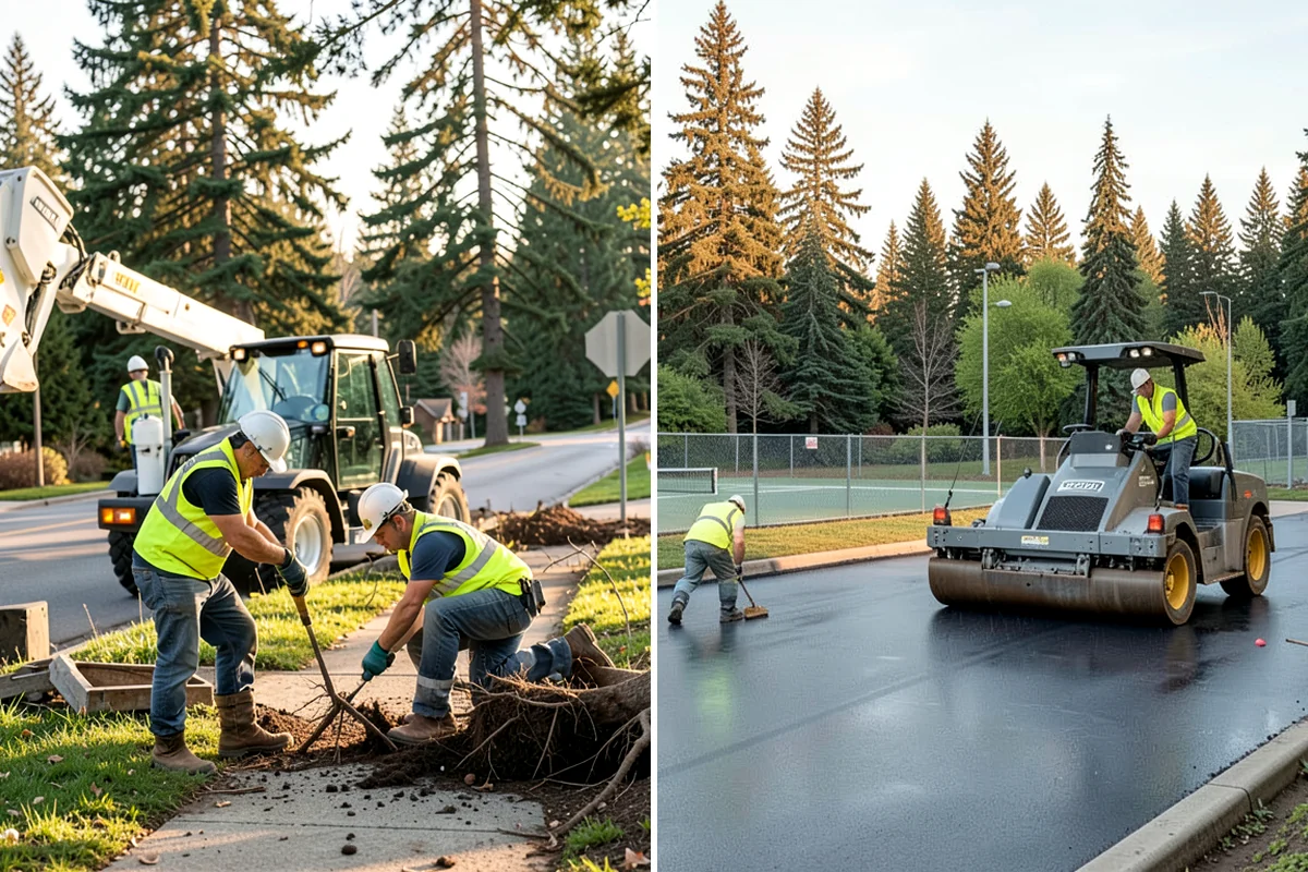 Parking Lot Restriping in Sedro-Woolley, Skagit County, WA - Assess the lot and confirm the striping plan