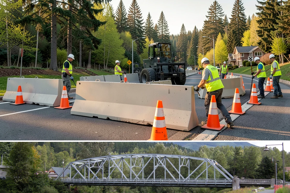 Parking Lot Restriping in Skykomish, King County, WA - Dry summer weather delivers the best adhesion and lets crews close sections of lot with minimal disruption.