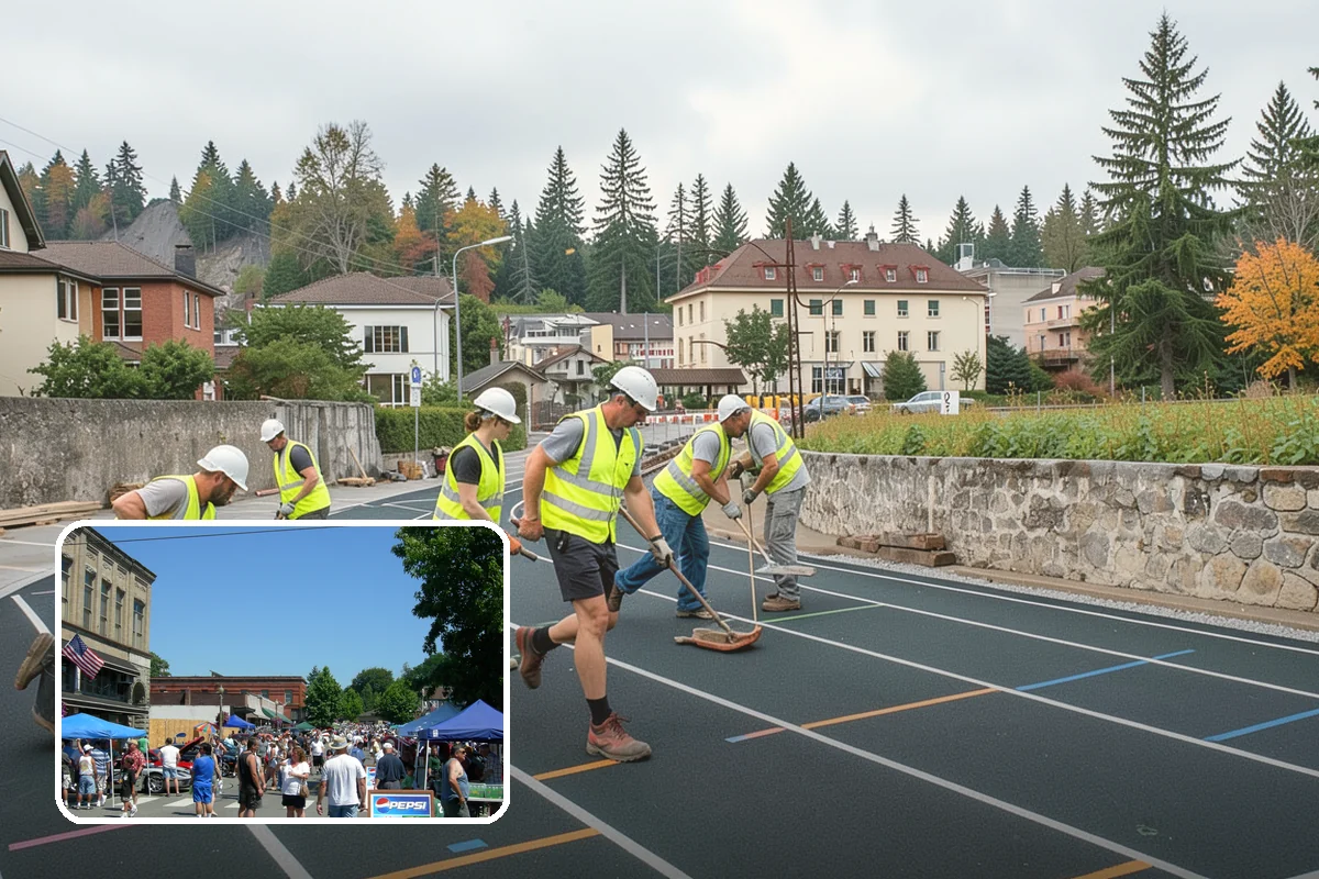 Parking Lot Restriping in Snohomish, Snohomish County, WA - Recovered parking capacity from clear stalls