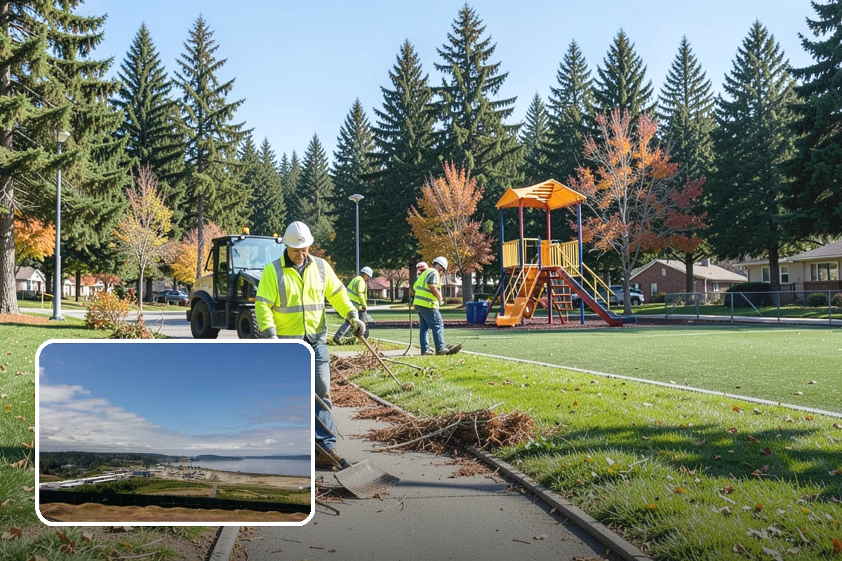 Parking Lot Restriping in University Place, Pierce County, WA - Recovered parking capacity from clear stalls