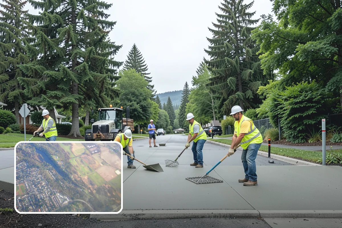 Parking Lot Snow Removal in Algona, King County, WA - Prioritizes ADA stalls and access aisles for compliance