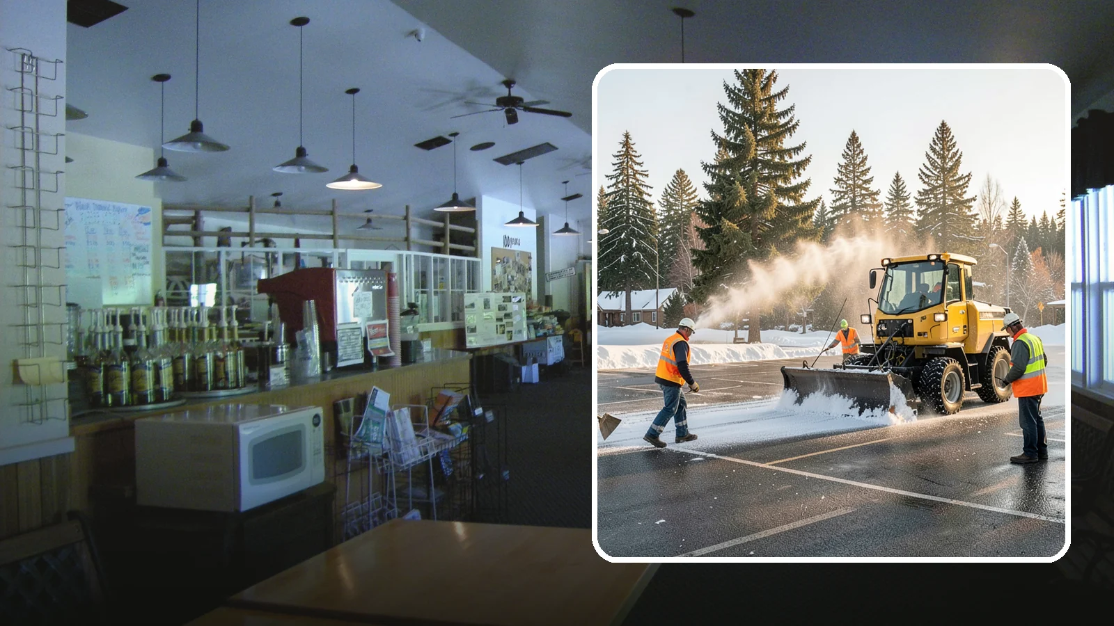 Parking Lot Snow Removal in Black Diamond, King County, WA - Plow and clear public parking lots and facility lots to keep them open and safe during winter weather.
