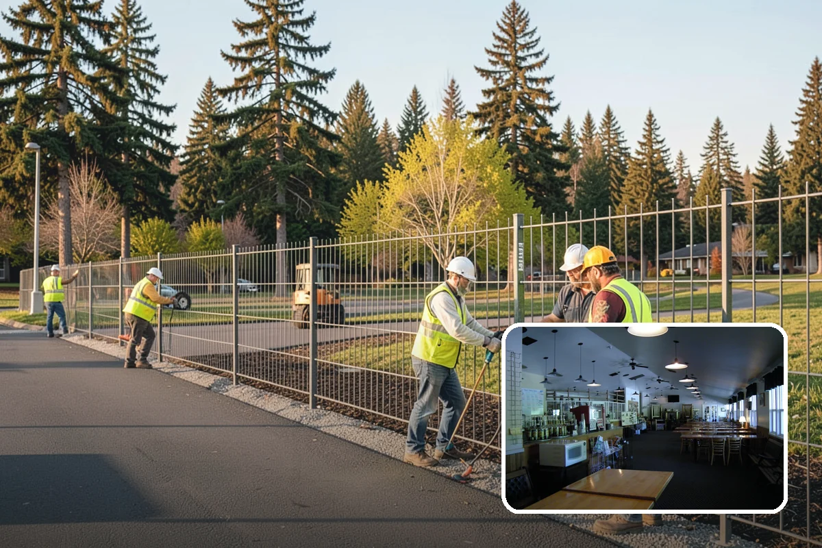 Parking Lot Snow Removal in Black Diamond, King County, WA - Prioritizes ADA stalls and access aisles for compliance