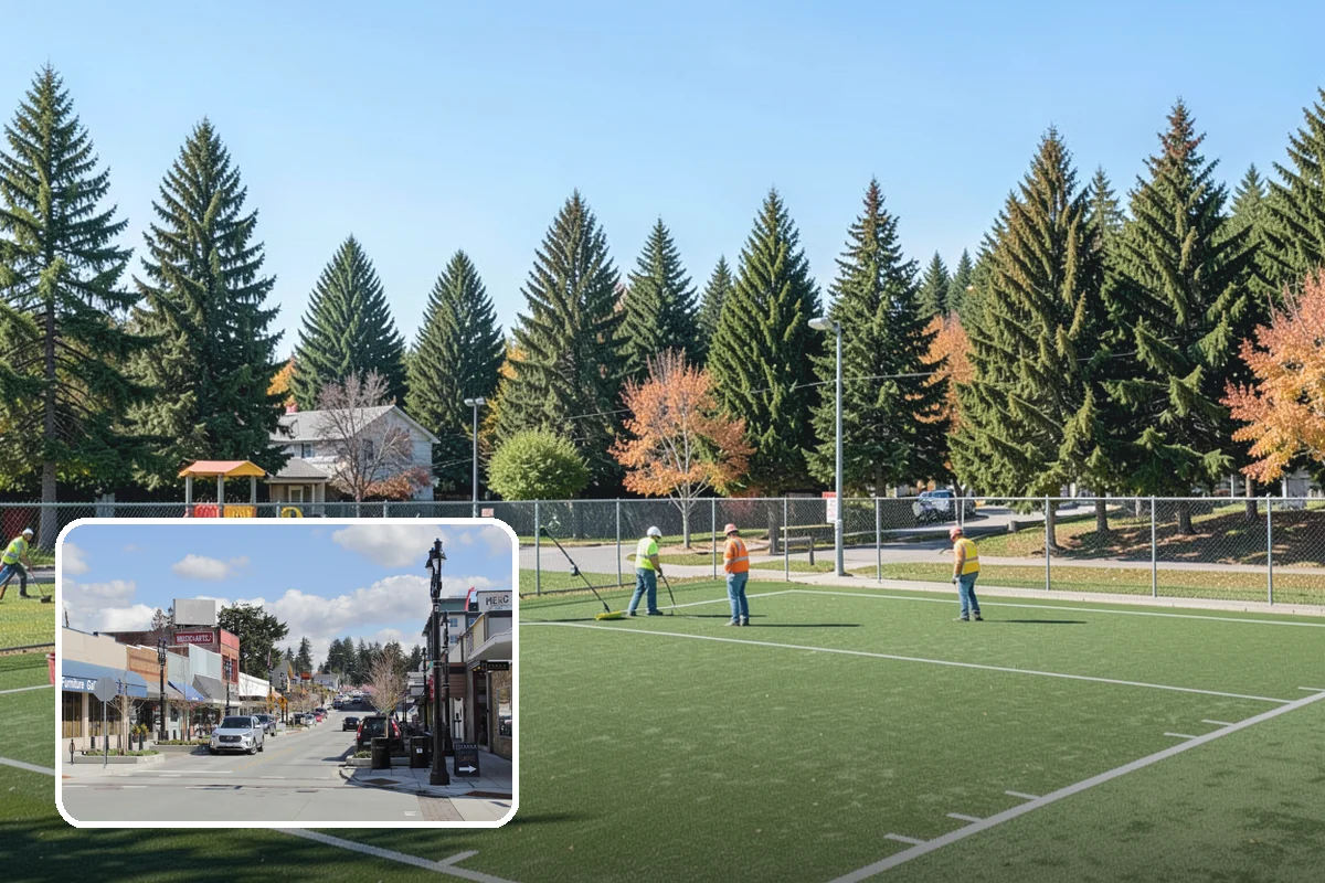 Parking Lot Snow Removal in Bothell, King County, WA - Prioritizes ADA stalls and access aisles for compliance