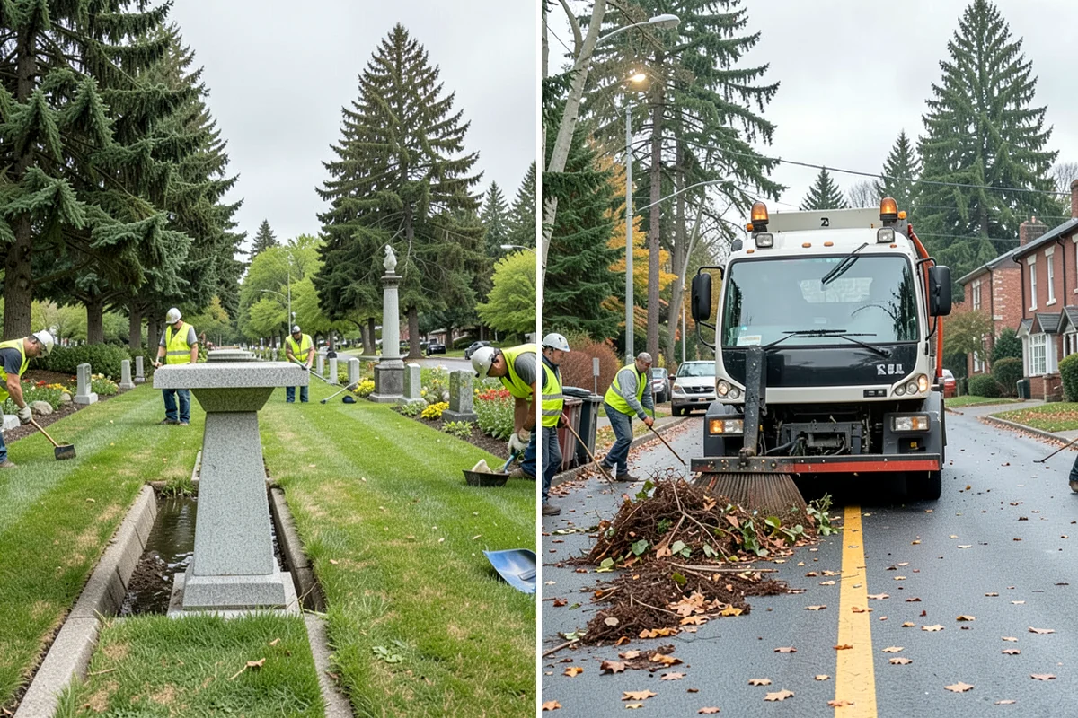 Parking Lot Snow Removal in Clyde Hill, King County, WA - Map lots, ADA stalls, and snow-storage areas with staff