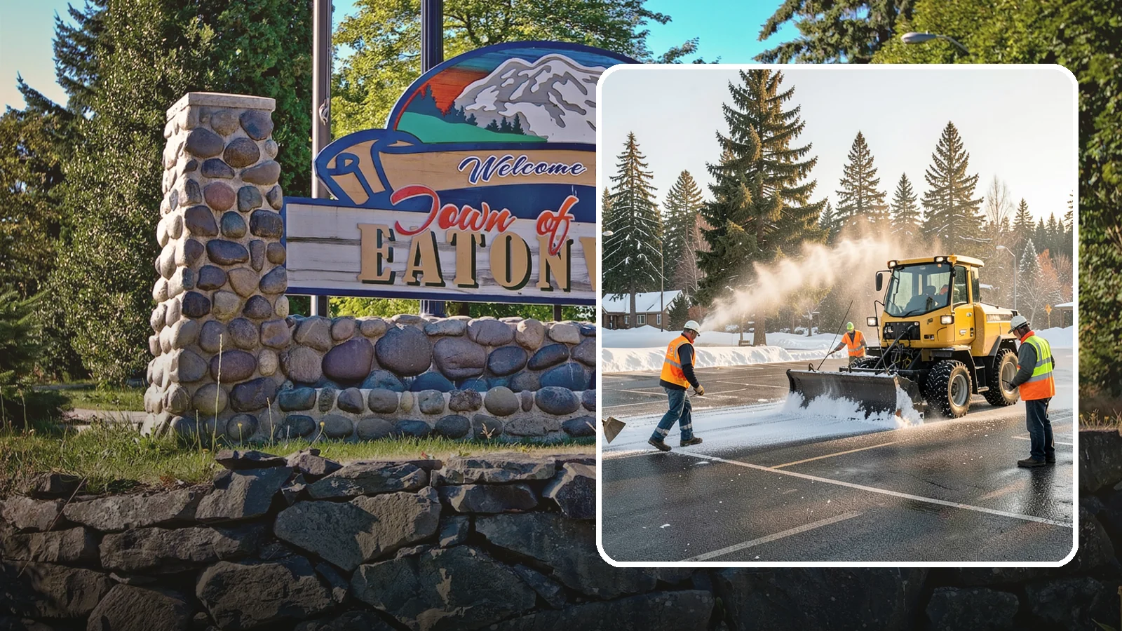 Parking Lot Snow Removal in Eatonville, Pierce County, WA - Plow and clear public parking lots and facility lots to keep them open and safe during winter weather.