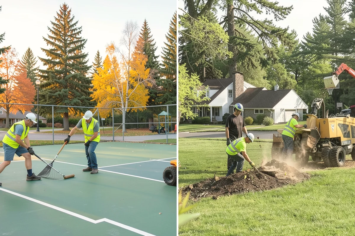 Parking Lot Snow Removal in Edgewood, Pierce County, WA - Map lots, ADA stalls, and snow-storage areas with staff