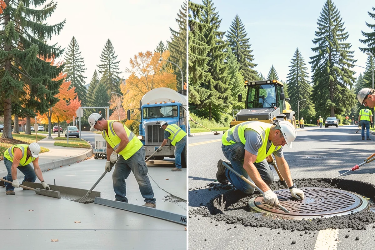 Parking Lot Snow Removal in Edmonds, Snohomish County, WA - Map lots, ADA stalls, and snow-storage areas with staff