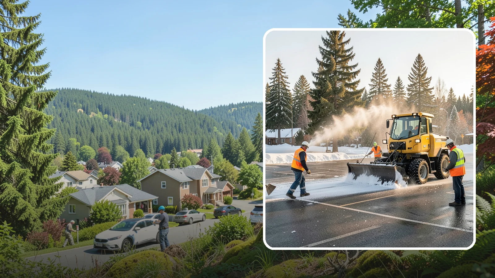 Parking Lot Snow Removal in Index, Snohomish County, WA - Plow and clear public parking lots and facility lots to keep them open and safe during winter weather.