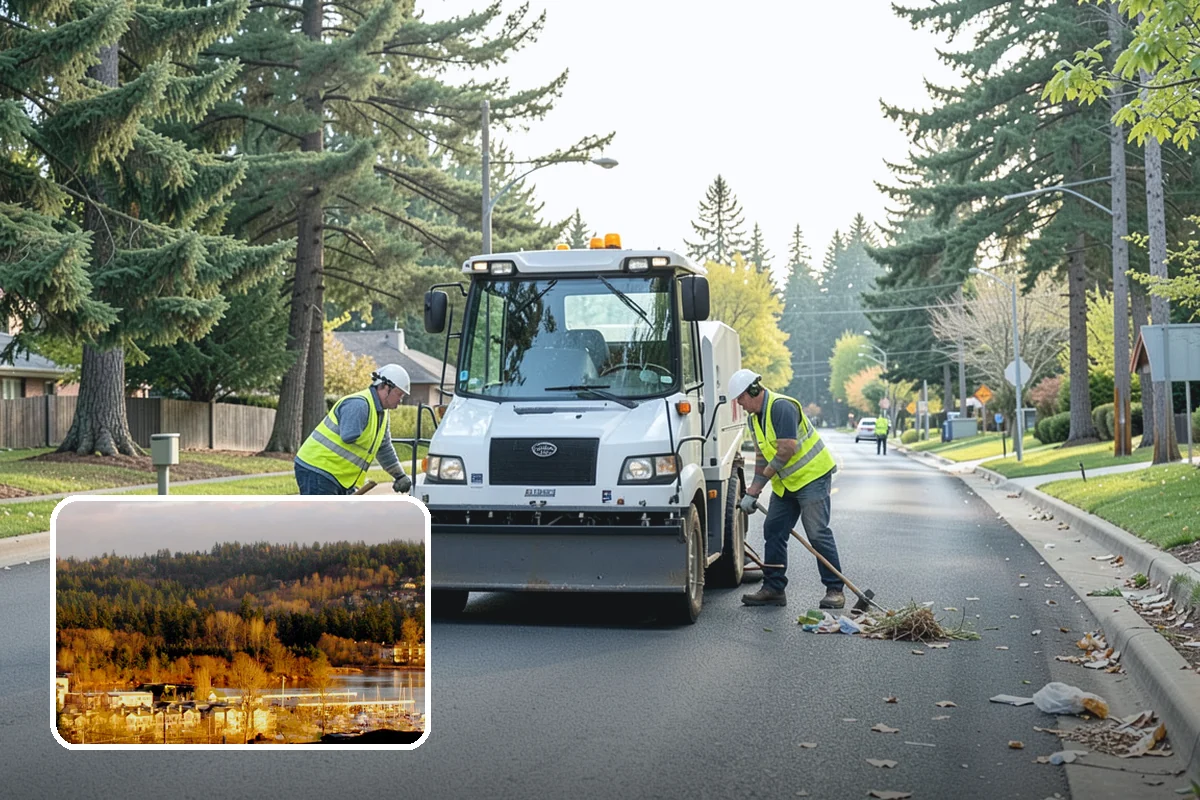Parking Lot Snow Removal in Kenmore, King County, WA - Prioritizes ADA stalls and access aisles for compliance