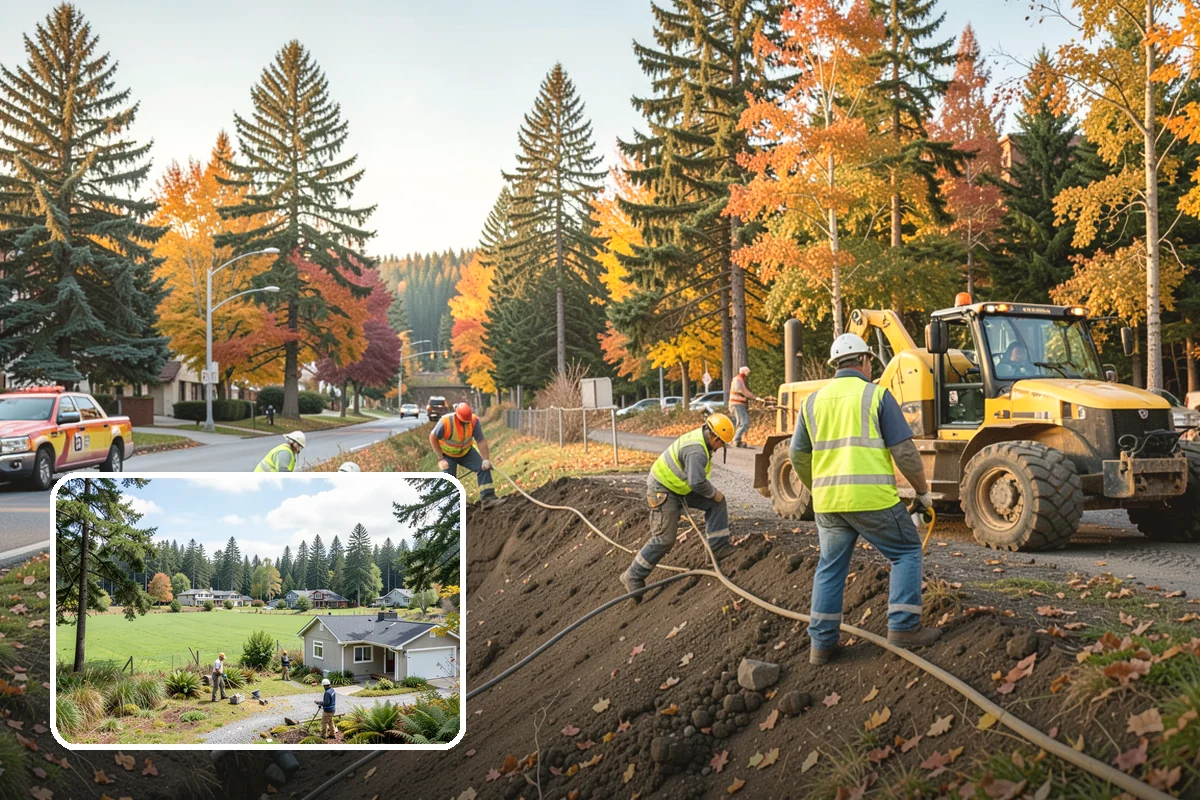 Parking Lot Snow Removal in Lyman, Skagit County, WA - Prioritizes ADA stalls and access aisles for compliance