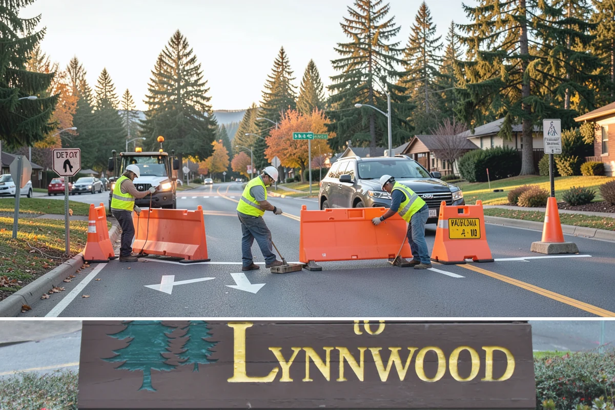 Parking Lot Snow Removal in Lynnwood, Snohomish County, WA - Lot clearing runs through the winter season, mobilized for each accumulating snow event from November into March.