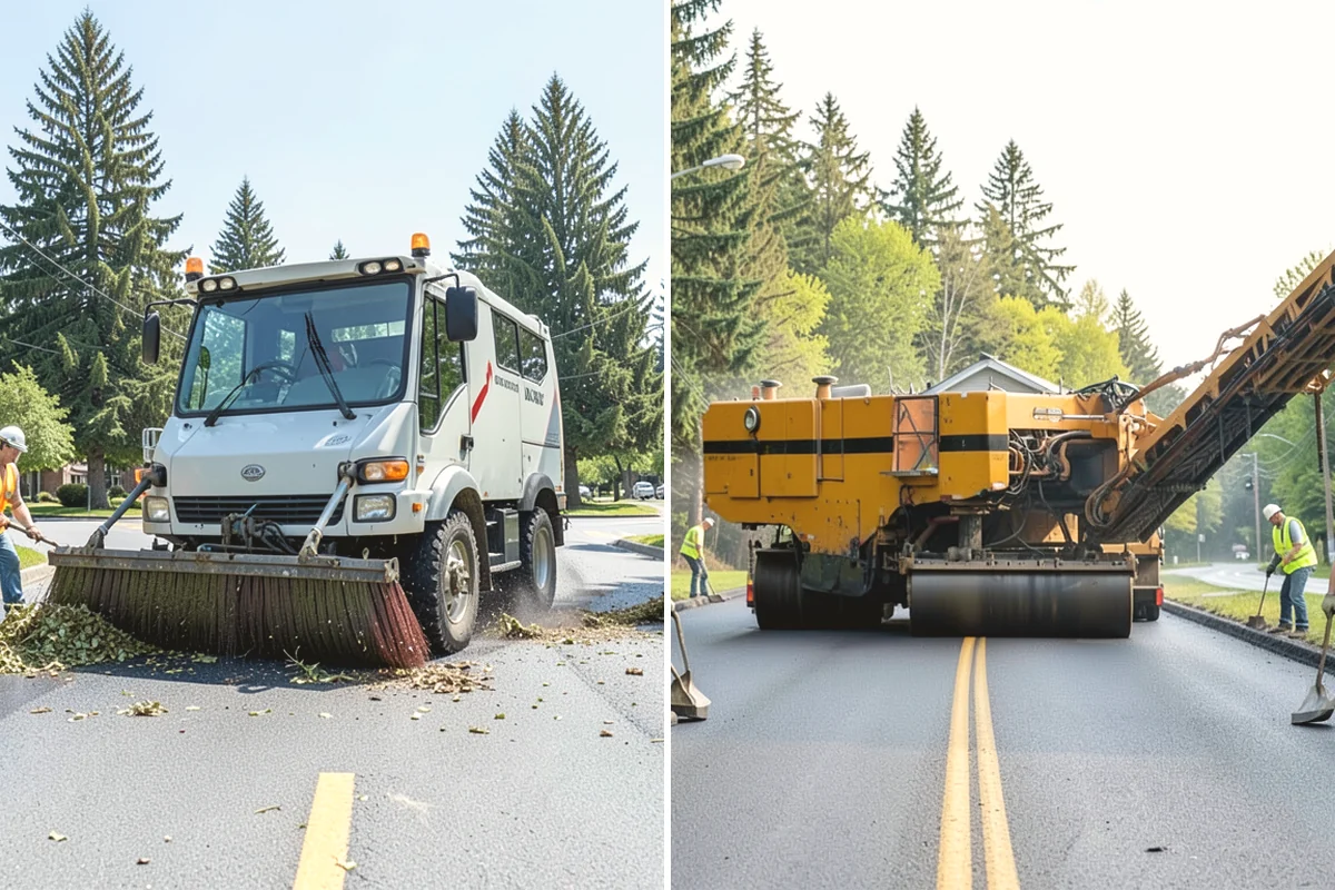 Parking Lot Snow Removal in Mill Creek, Snohomish County, WA - Map lots, ADA stalls, and snow-storage areas with staff