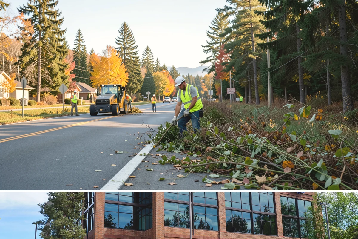 Parking Lot Snow Removal in Mountlake Terrace, Snohomish County, WA - Lot clearing runs through the winter season, mobilized for each accumulating snow event from November into March.
